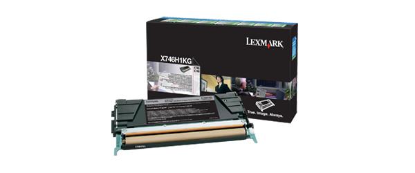 LEXMARK X746,748 Blk Rtn 12K Cartrige -( Product Line - Enterprise )- X746H1KG