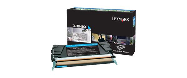 LEXMARK PB Toner cyan X748