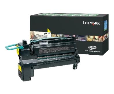 LEXMARK 24B6021 yellow toner 18K