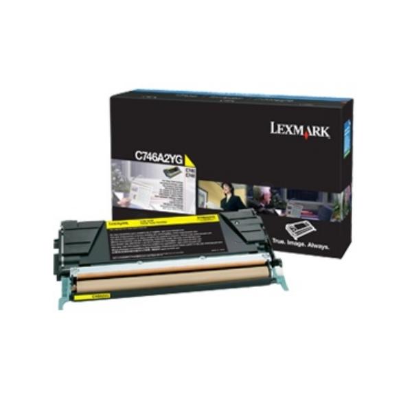 LEXMARK C746,748 Yel Corp...