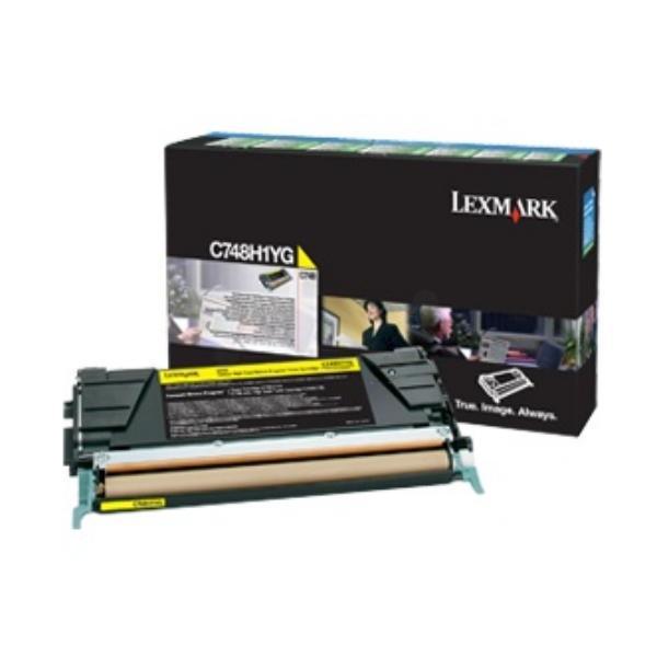 LEXMARK C/X748 Yel Corp 10K Cartrige -( Product Line - Enterprise )- C748H3YG