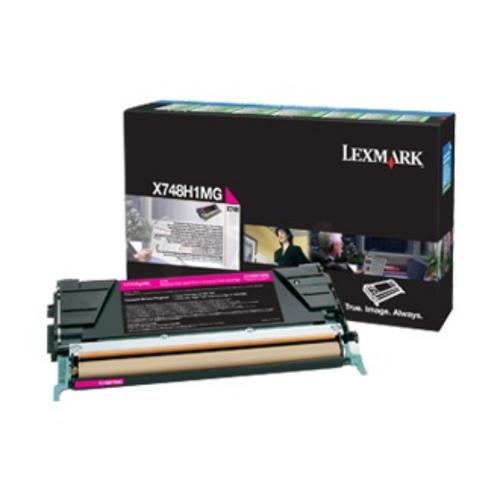 LEXMARK Toner magenta X748 10.000s