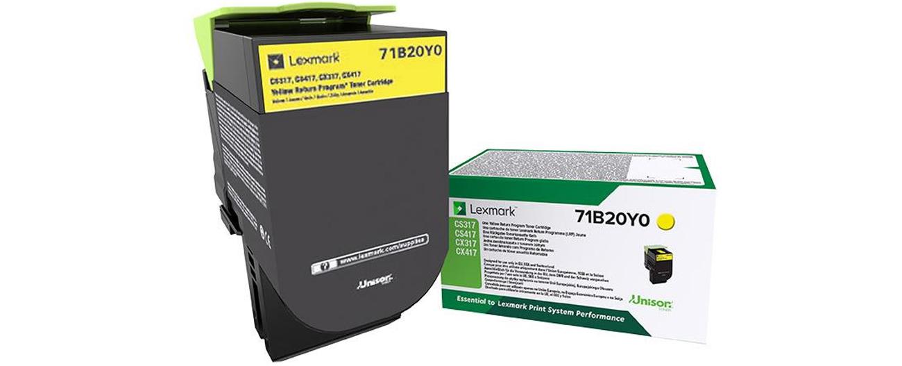LEXMARK CS/CX3/4/517 Yel...