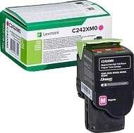 Lexmark C242XM0 cartuccia toner 1 pz Originale Magenta