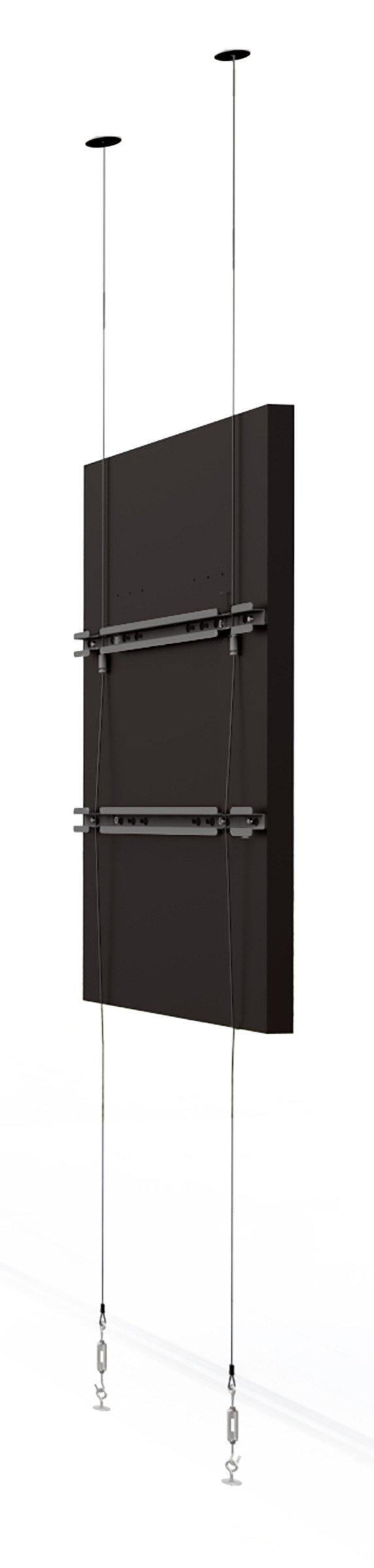 Peerless DSF265P Supporto per display espositivi 165,1 cm (65") Argento