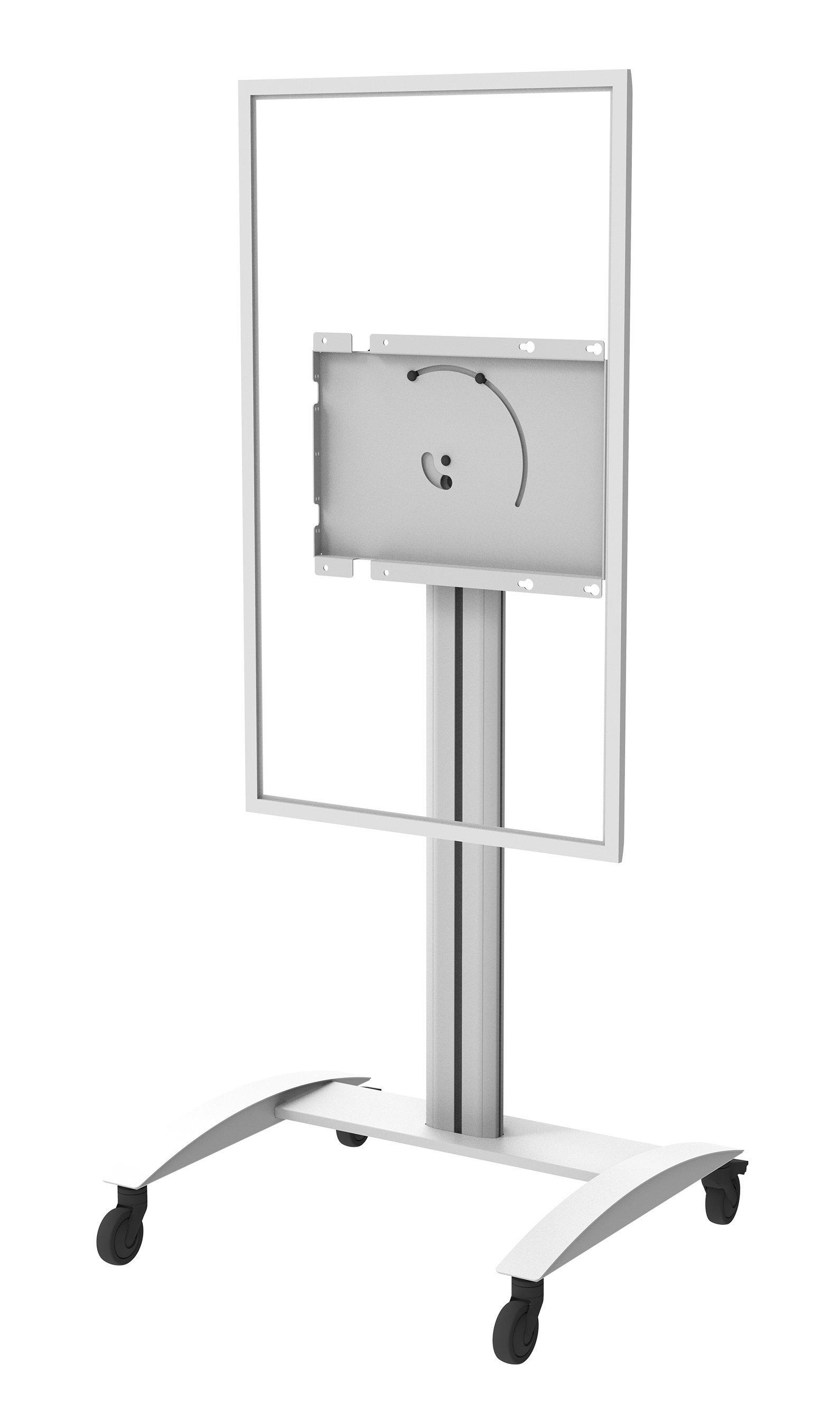Peerless SR560-FLIP2 carrello e supporto multimediale Bianco Trolley multimediale (SR560-FLIP2 - Mobile Cart with Rotational In