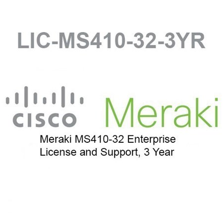 CISCO MS410-32 ENTERPRISE LICENSE AND SUPPORT/ 3 YEARS
