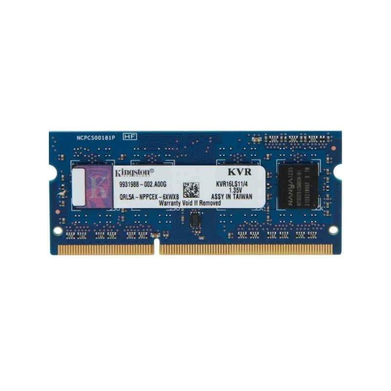 Typ DDR3 SO-DIMM 204-Pin Module 1x 4GB JEDEC PC3L-12800S Spannung 1.35V-1.50V Herstellergarantie lebenslang (10 Jahre in AT