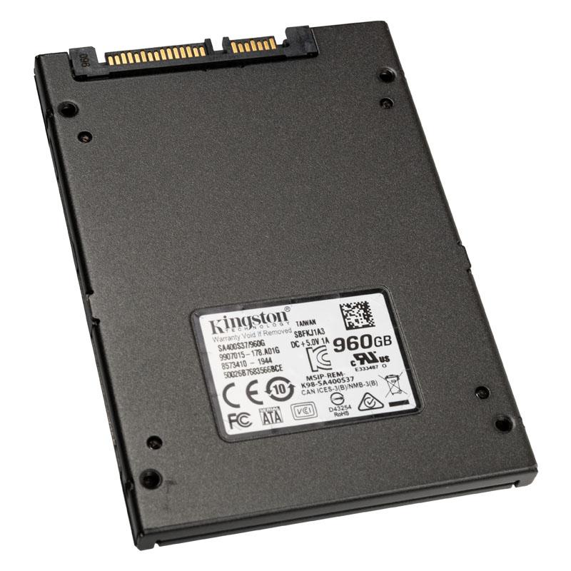 SSD KINGSTON 960GB 2.5" SATA3 READ550MB/S-WRITE450MB/S SA400S37/960G