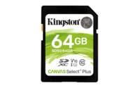 KINGSTON SECURE DIGITAL SD CANVAS SELECT PLUS 64 GB SDS2/64GB