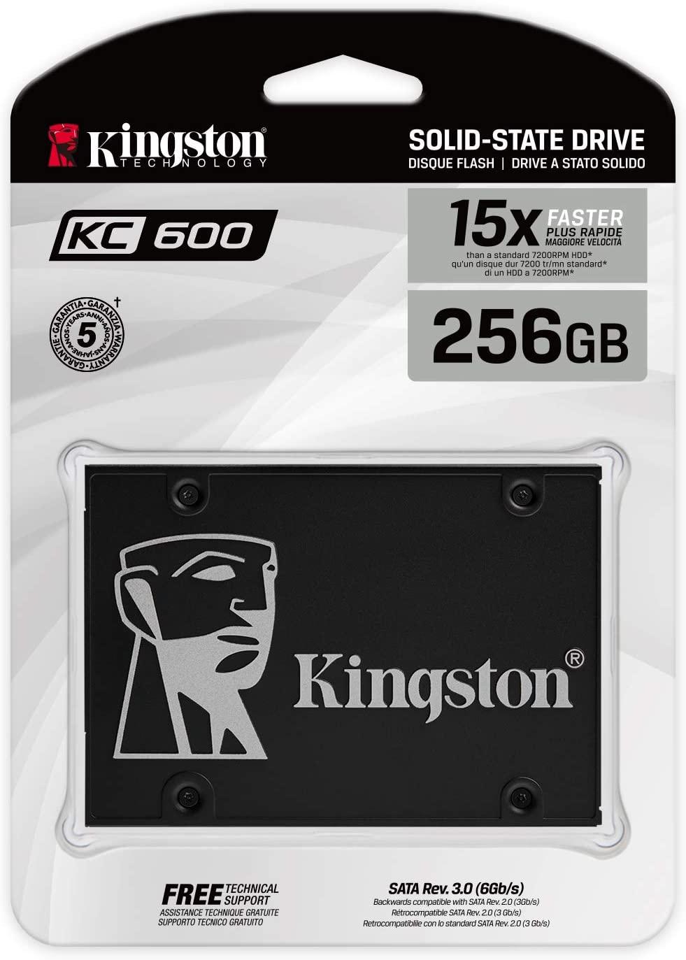 SSD KINGSTON 256GB SKC600/256G 2.5" SATA3 Read550MB/s-Write500MB/s