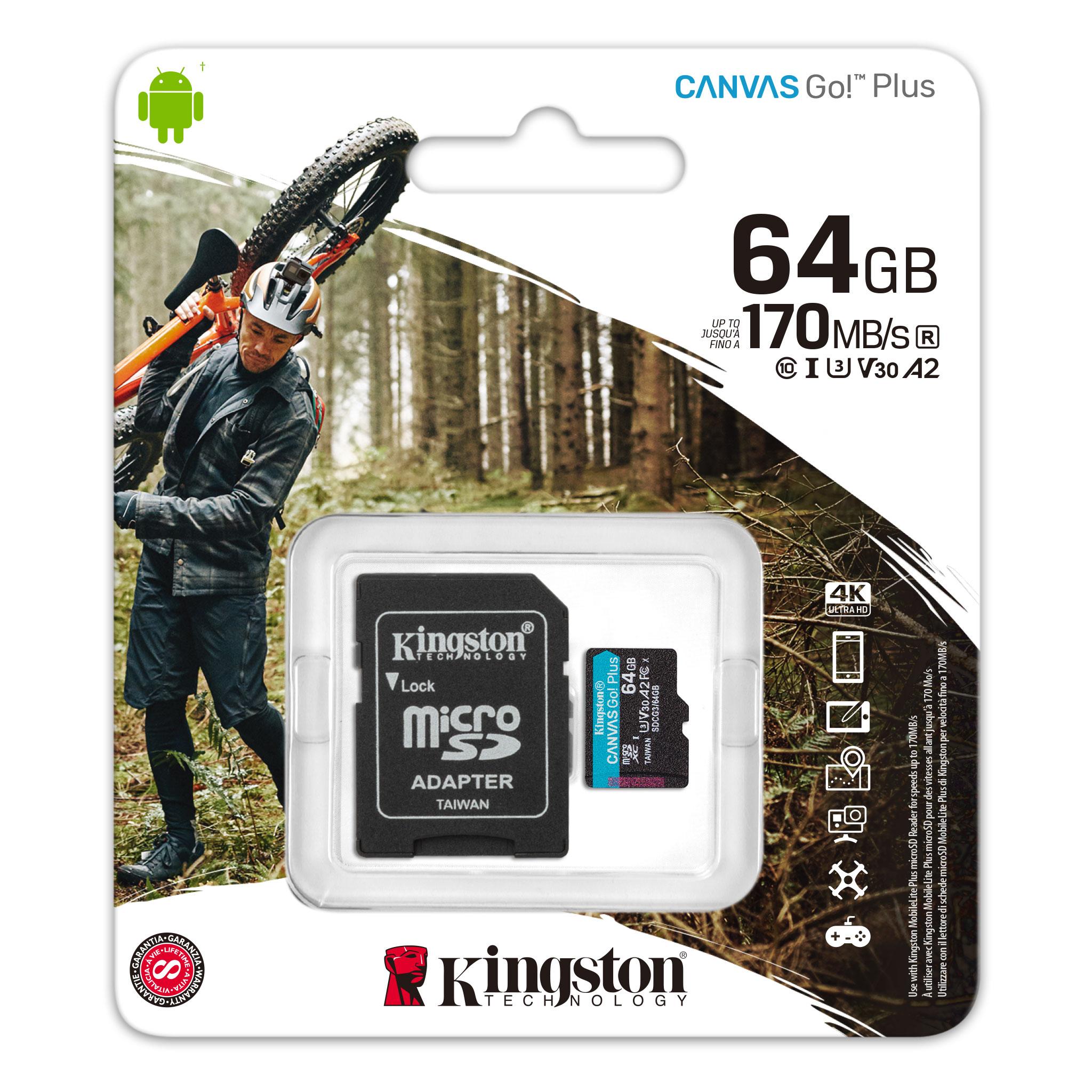 SD-MICRO KINGSTON 64GB...