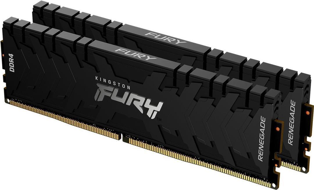 Kingston Vram 16G 5000MH DDR4DIMM Kit2 Fury Reneg Blck (KF450C19RBK2/16)