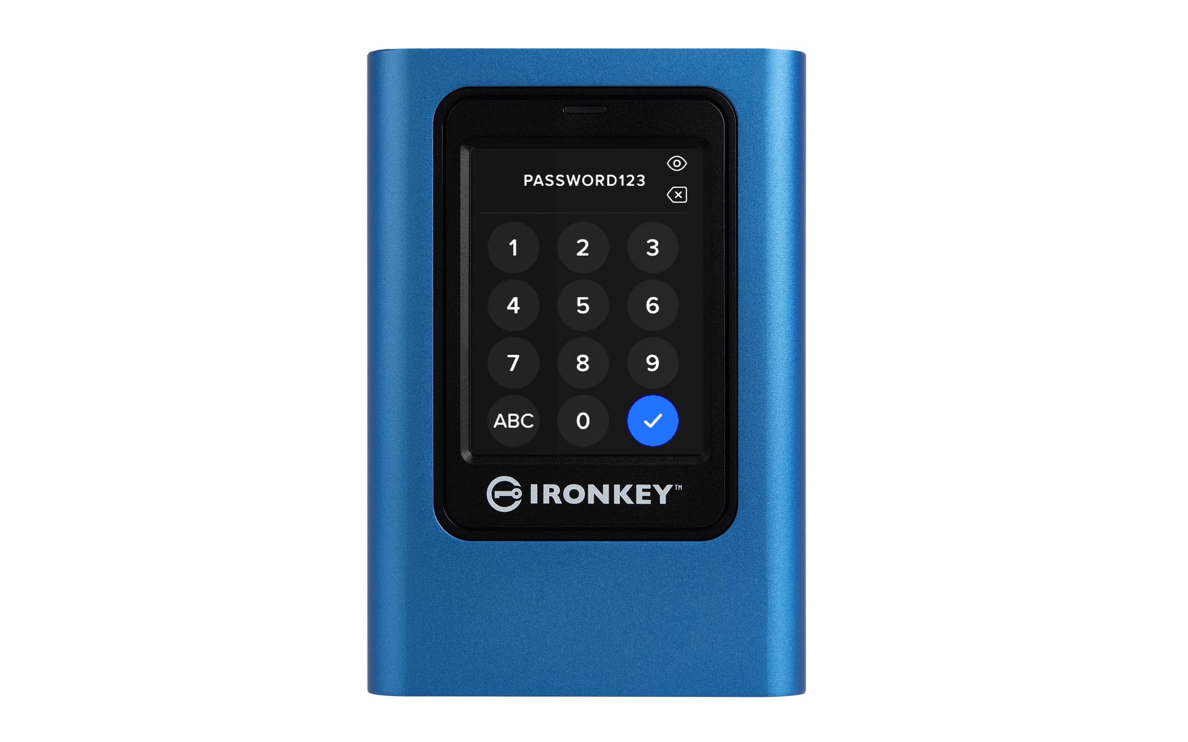 Kingston Technology IronKey 960GB Vault Privacy 80 XTS-AES 256-bit SSD esterno crittografato (960GB IRONKEY VAULT PRIVACY 80 -