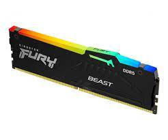 DDR5 KINGSTON 16Gb 5600Mhz - FURY BEAST RGB CL40 DIMM - KF556C40BBA-16