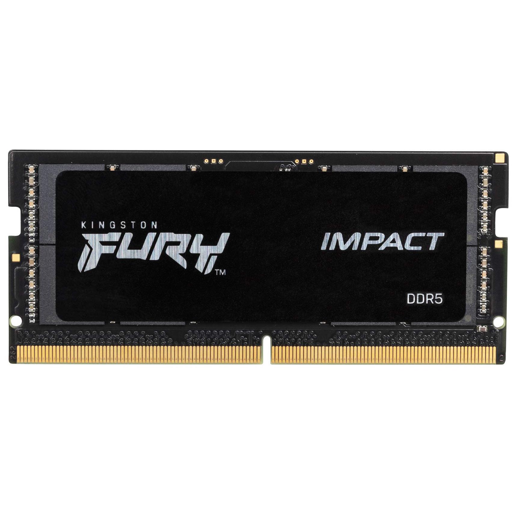 DDR 5 x NB SO-DIMM KINGSTON 32Gb 5600Mhz FURY IMPACT - CL40 - KF556S40IB-32