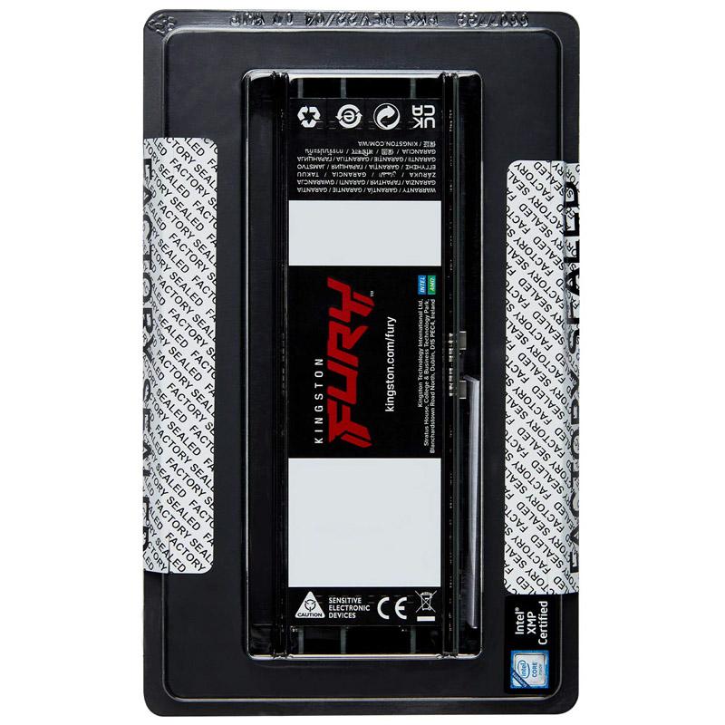 Kingston Technology FURY 128GB 5600MT/s DDR5 ECC Reg CL36 DIMM (Kit da 4) Renegade Pro XMP