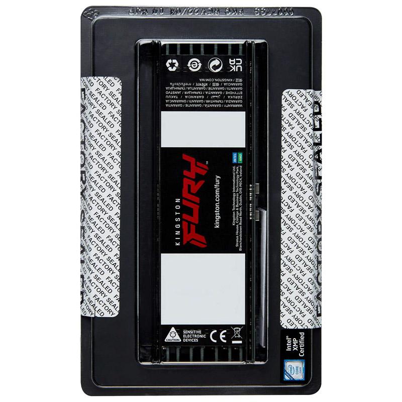 Kingston Technology FURY 128GB 6000MT/s DDR5 ECC Reg CL32 DIMM (Kit da 8) Renegade Pro XMP