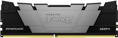 Kingston Technology FURY 16GB 3200MT/s DDR4 CL16 DIMM 1Gx8 Renegade Black (16GBDDR4-3200MT/S CL16DIMM - 1GX8 FURYRENEGADEBLACK)