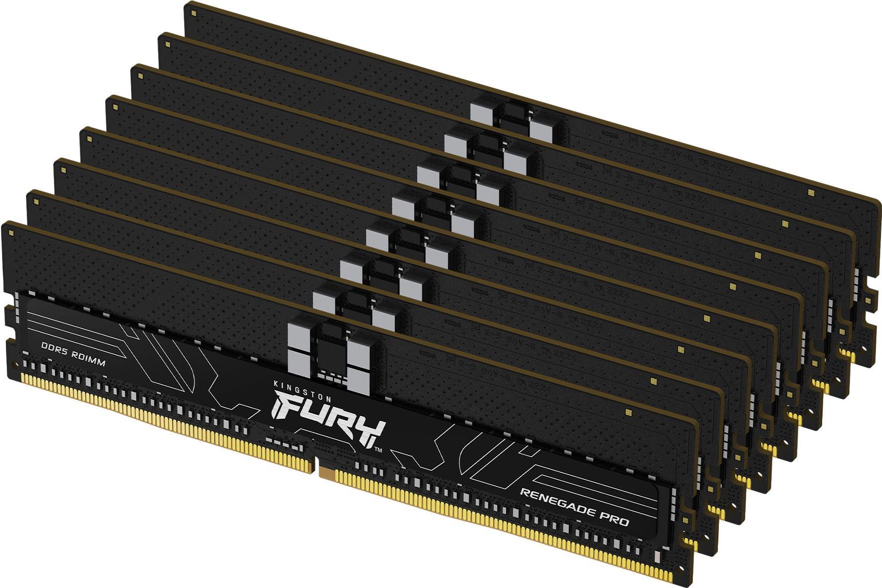 256GB DDR5 6000MT/S CL32 DIMM - KIT OF 8 FURY RENEGADE PRO EXPO