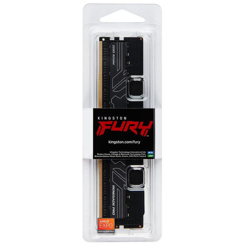 Kingston Technology FURY 32GB 6000MT/s DDR5 ECC Reg CL32 DIMM Renegade Pro EXPO