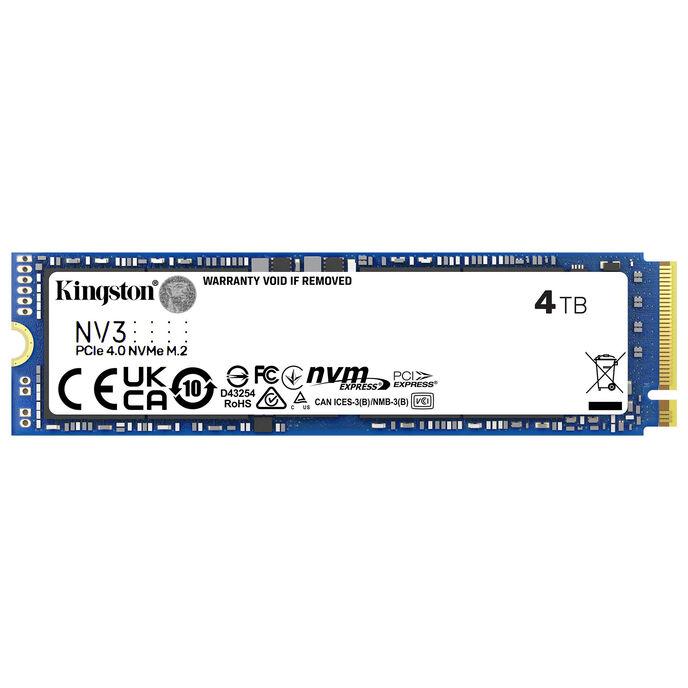 Kingston Technology 4000G NV3 M.2 2280 NVMe SSD