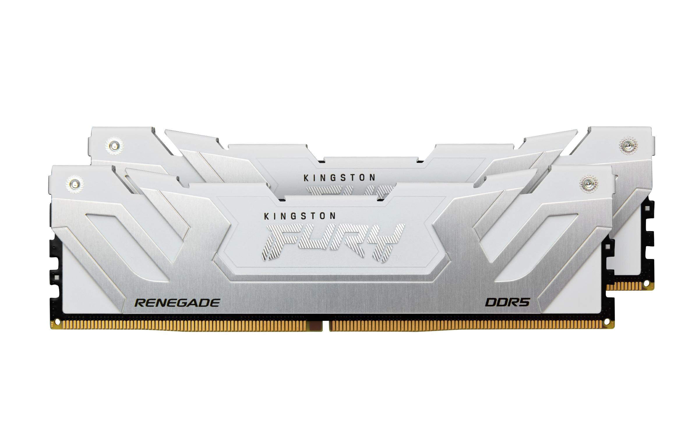 Kingston Technology FURY 48GB 8800MT/s DDR5 CL42 CUDIMM (Kit da 2) Renegade White