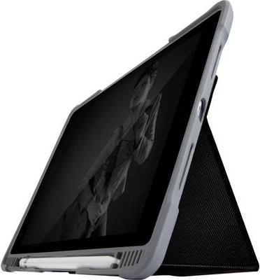 STM Dux Plus Duo - Flip Cover per Tablet - Resistente - Policarbonato, poliuretano termoplastico (TPU) - Nero - per istituti ed