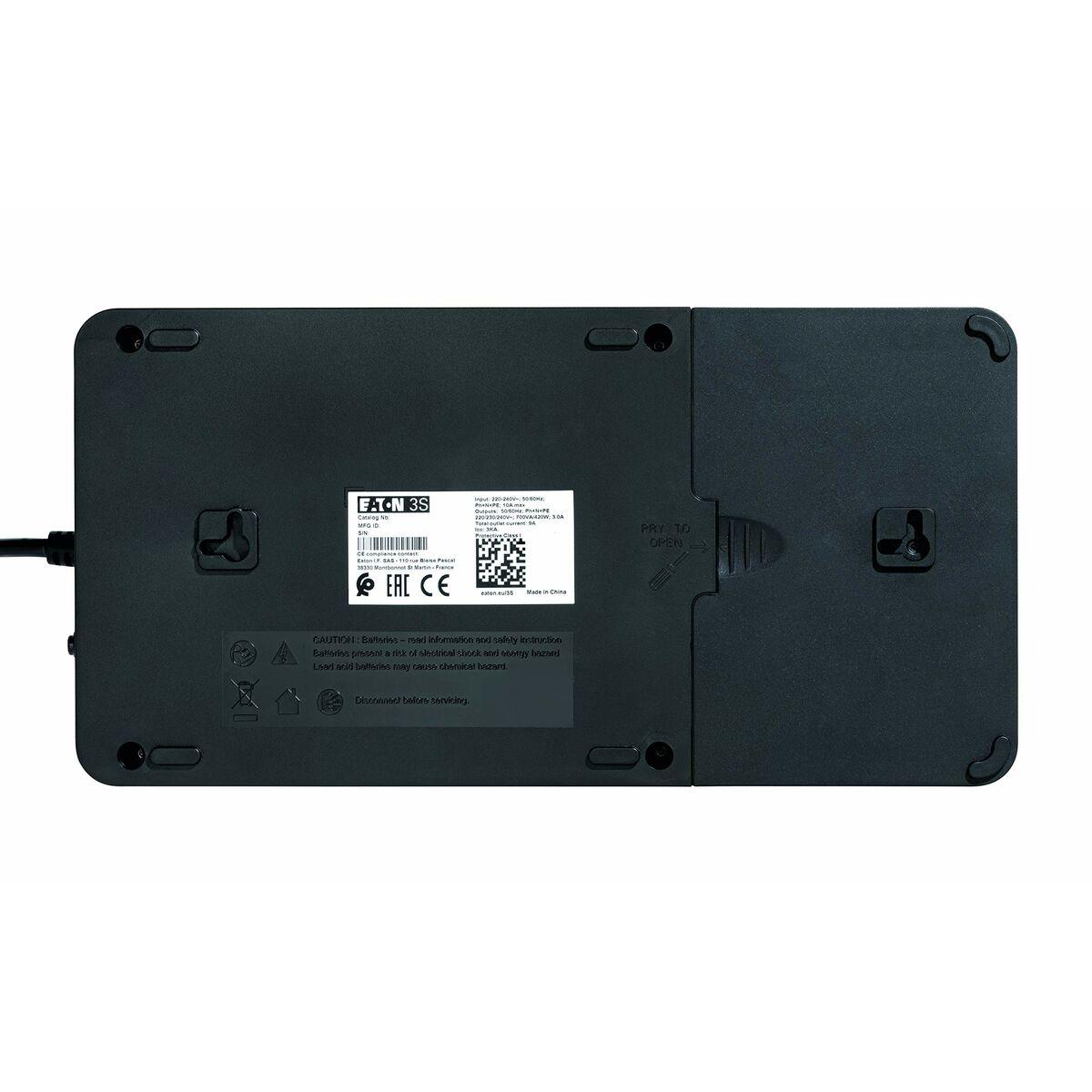 EATON 3S450F GRUPPO DI CONTINUITA (UPS) Standby (Offline) 0,45 KVA 270 W 6 preca (e) AC