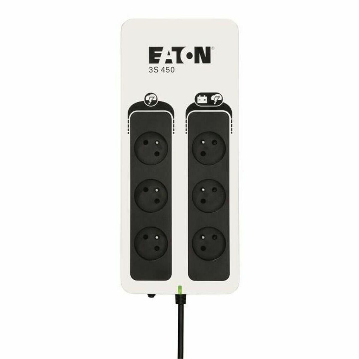 EATON 3S450F GRUPPO DI CONTINUITA (UPS) Standby (Offline) 0,45 KVA 270 W 6 preca (e) AC
