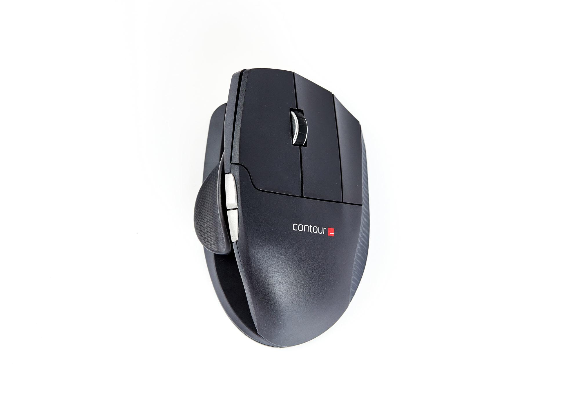 Contour Design Unimouse mouse Mancino USB tipo A IR LED 2800 DPI (Contour Unimouse Left Handed - Wired [1Year warranty])