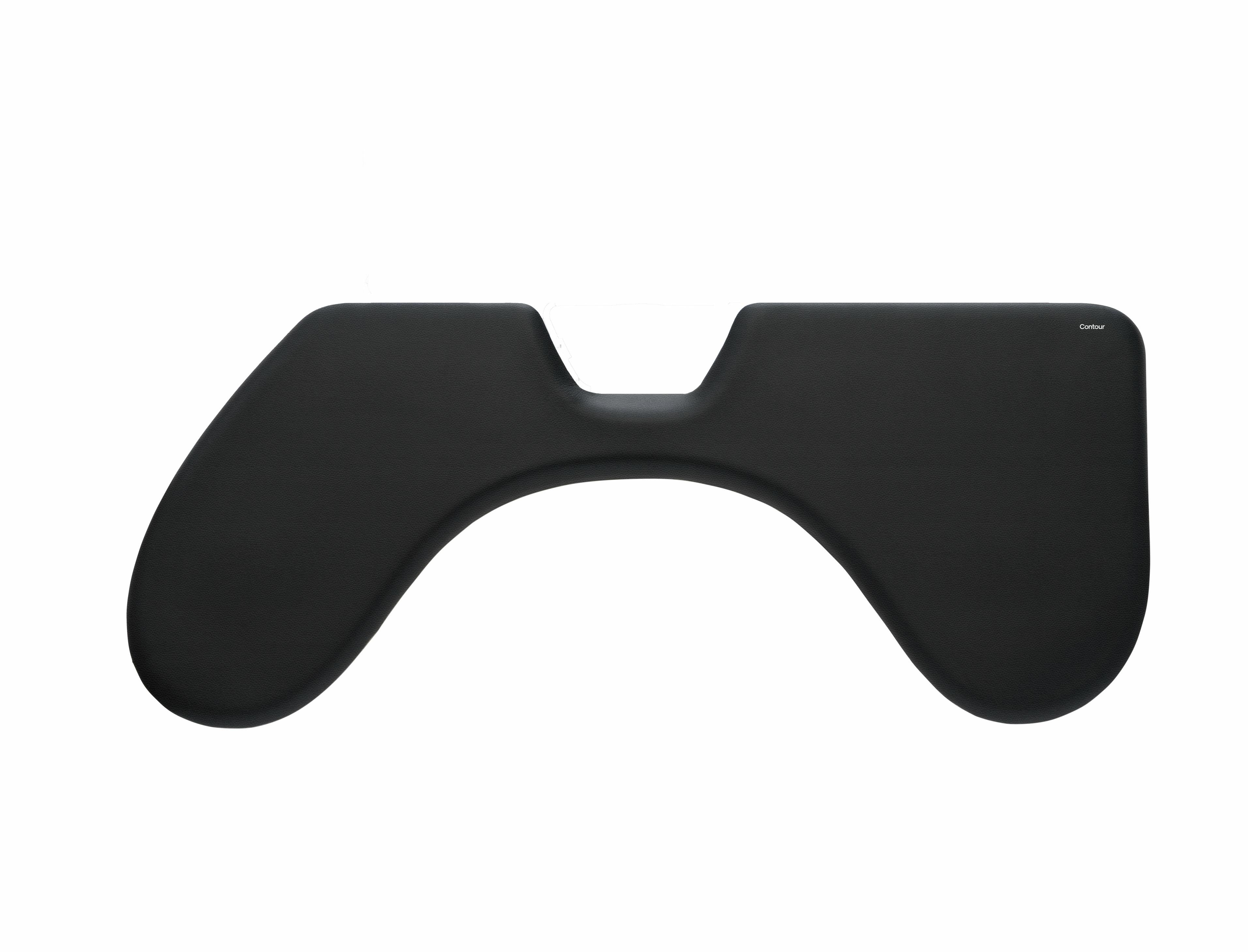 Contour Design CDWRRMMAX00410 poggiapolso Pelle vegana Nero (Contour Wrist rest RollerMouse Max 2Years warranty)