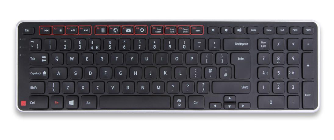 Contour Design Balance tastiera Universale Bluetooth QWERTY Inglese Nero