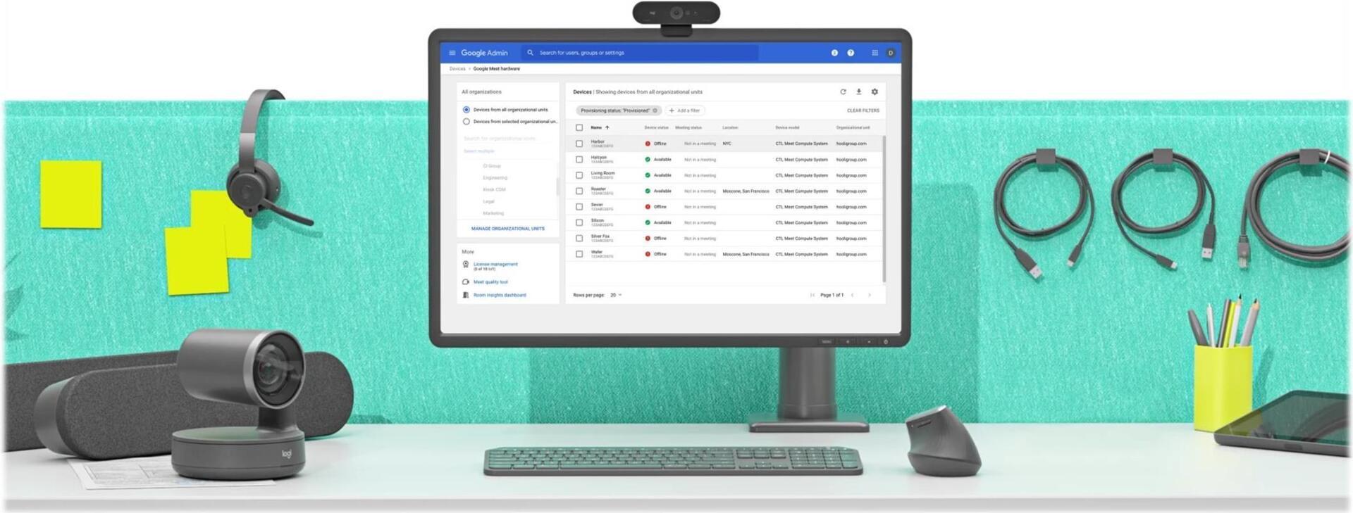 Logitech Large Microsoft Teams Rooms con Tap Rally Plus Intel NUC - Kit per videoconferenze - con Intel NUC Pro Kit NUC11TNKi5
