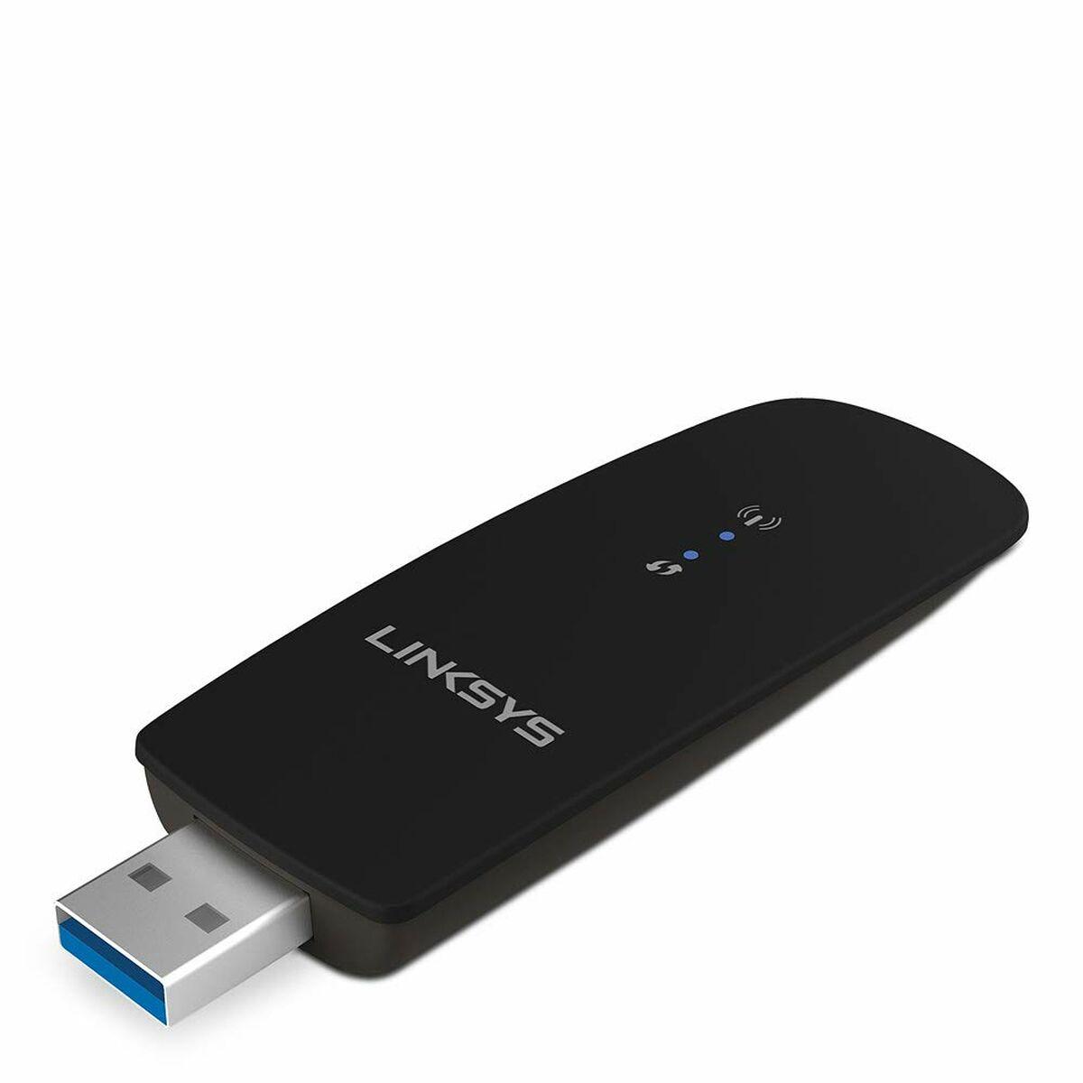 Linksys WUSB6300 USB 867 Mbit/s (LINKSYS WUSB6300 DUAL BAND - WIRELESS AC1200 ADAPTER)