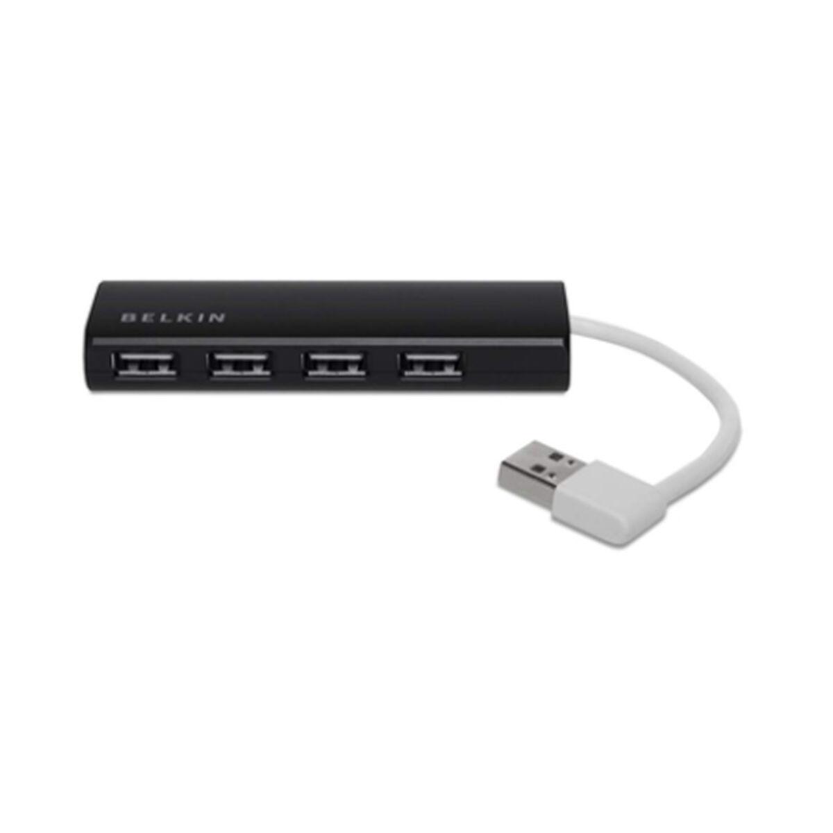 Belkin F4U042BT hub di interfaccia 480 Mbit/s Nero