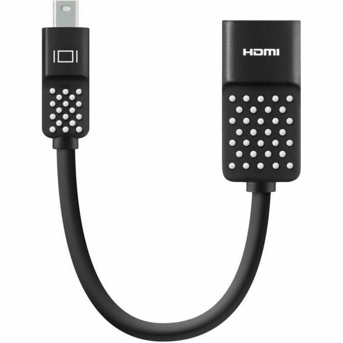 Belkin Mini DisplayPort/HDMI 0127 m Nero (Belkin Mini Display Port To Hdmi Adapter - 4k Compatible Deal)