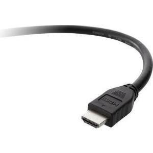 Belkin 1.5m 2xHDMI cavo HDMI 15 m HDMI tipo A Standard Nero (BELKIN HDMI AUDIO VIDEO CABLE - 4K/ULTRA HD COMPATIBLE 1.5M)