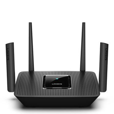Linksys MR9000-UK router wireless Gigabit Ethernet Banda tripla (2.4 GHz/5 GHz/5 GHz) Nero