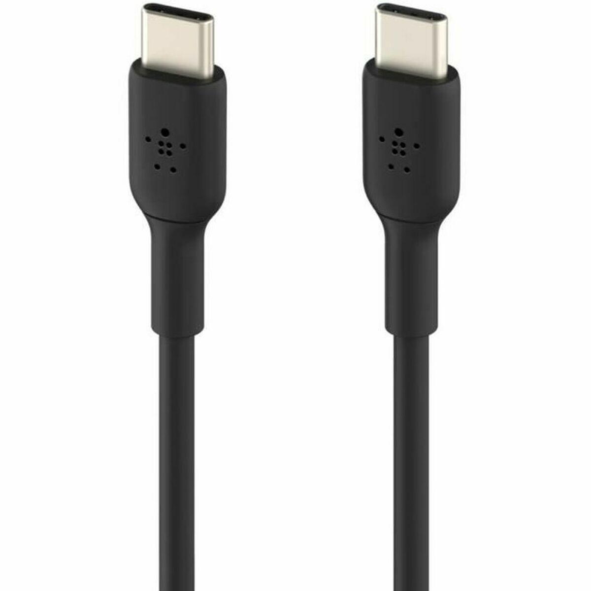Belkin CAB003BT1MBK cavo USB 1 m USB C Nero (USB-C TO USB-C CABLE 1M BLACK)