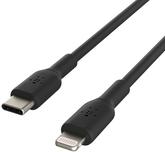 Belkin CAA003BT1MBK cavo Lightning 1 m Nero (LIGHTNING/USB-C CABLE - PVC MFI 1M BLACK)