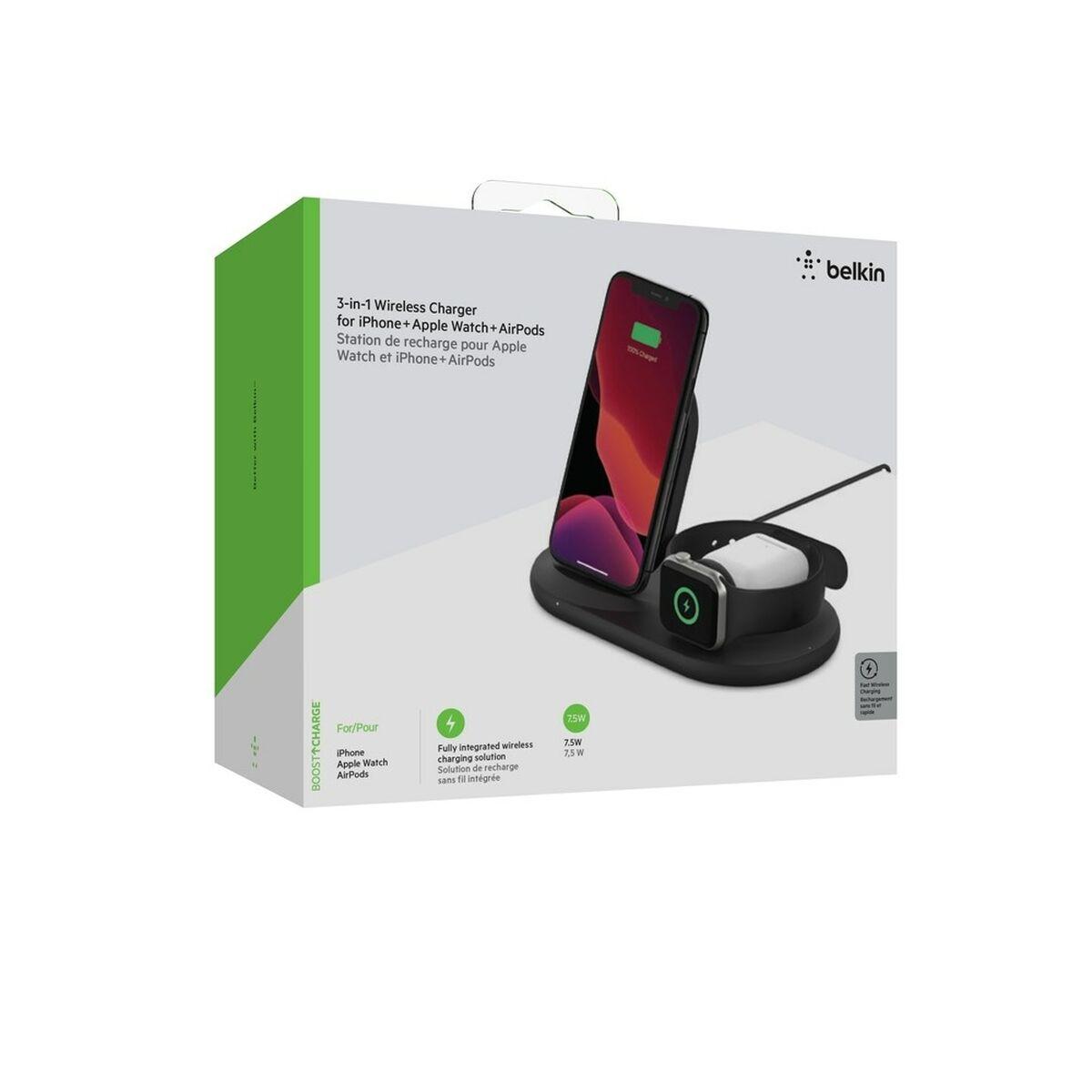 BELKIN STATION DE RECHARGE À INDUCTION APPLE WATCHIPHONE
