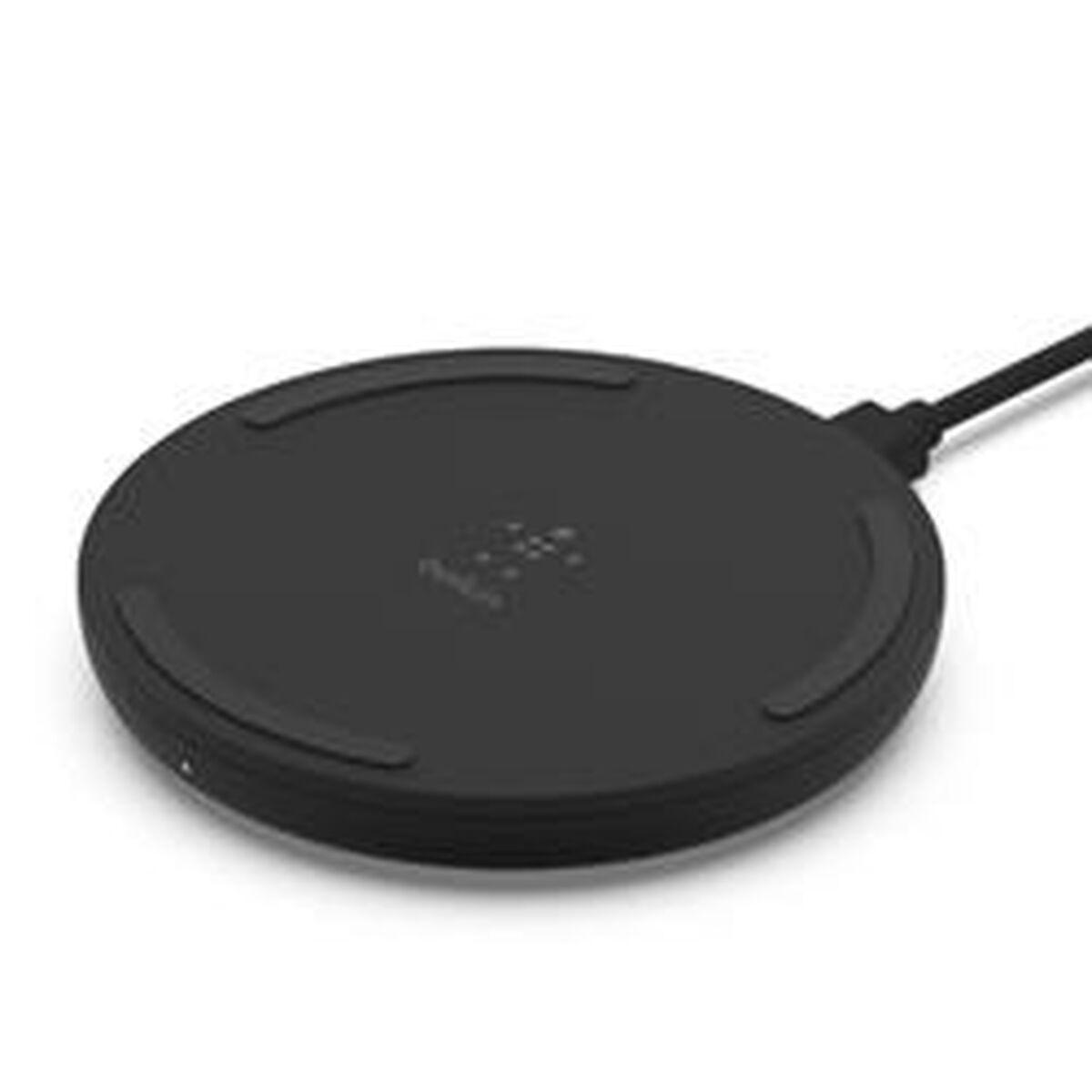 Belkin WIA001BTBK Caricabatterie per dispositivi mobili Nero Esterno (WIRELESS CHRG PAD MICROUSB CBL BLK)