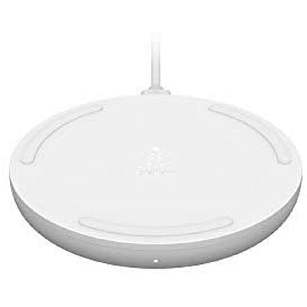Belkin WIA001BTWH Caricabatterie per dispositivi mobili Bianco Auto (10W WRLS CHARGEPAD MICROUSB CAB WHT)