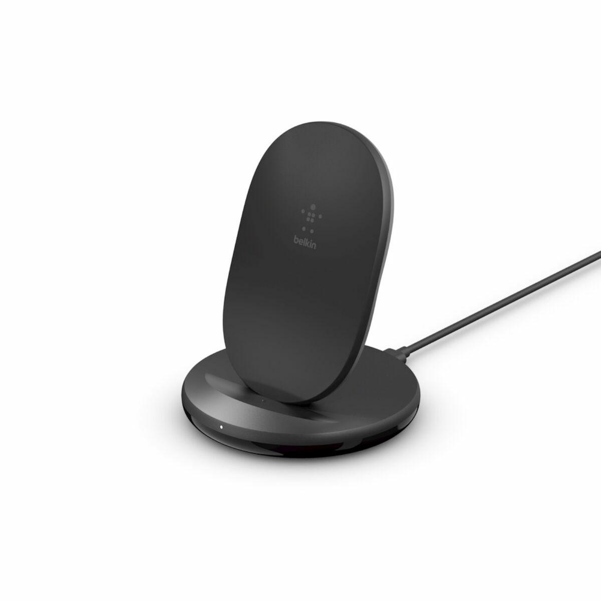Belkin Boost Charge Smartphone Nero AC Carica wireless Ricarica rapida Interno (15W WIRELESS CHARGING STAND - INCL.POWER SUPPLY