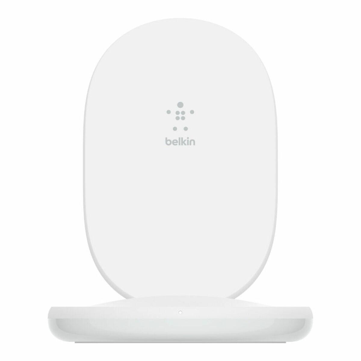 Belkin BOOSTÃƒÂ¢Ã‚â€ Ã‚â€˜CHARGE Bianco Interno (15W WIRELESS CHARGING STAND - INCL.POWER SUPPLY BLACK)