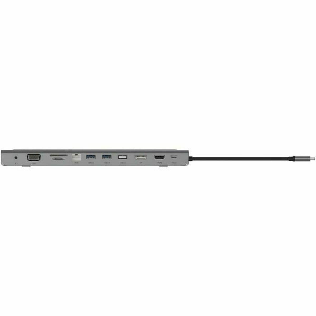 Belkin Hub Multimediale 11 in 1 USB-C (Notebook Dock/Port Replicator - Wired Usb 3.2 Gen 1 3.1 Gen - 1 Type-C Black Grey - Warr