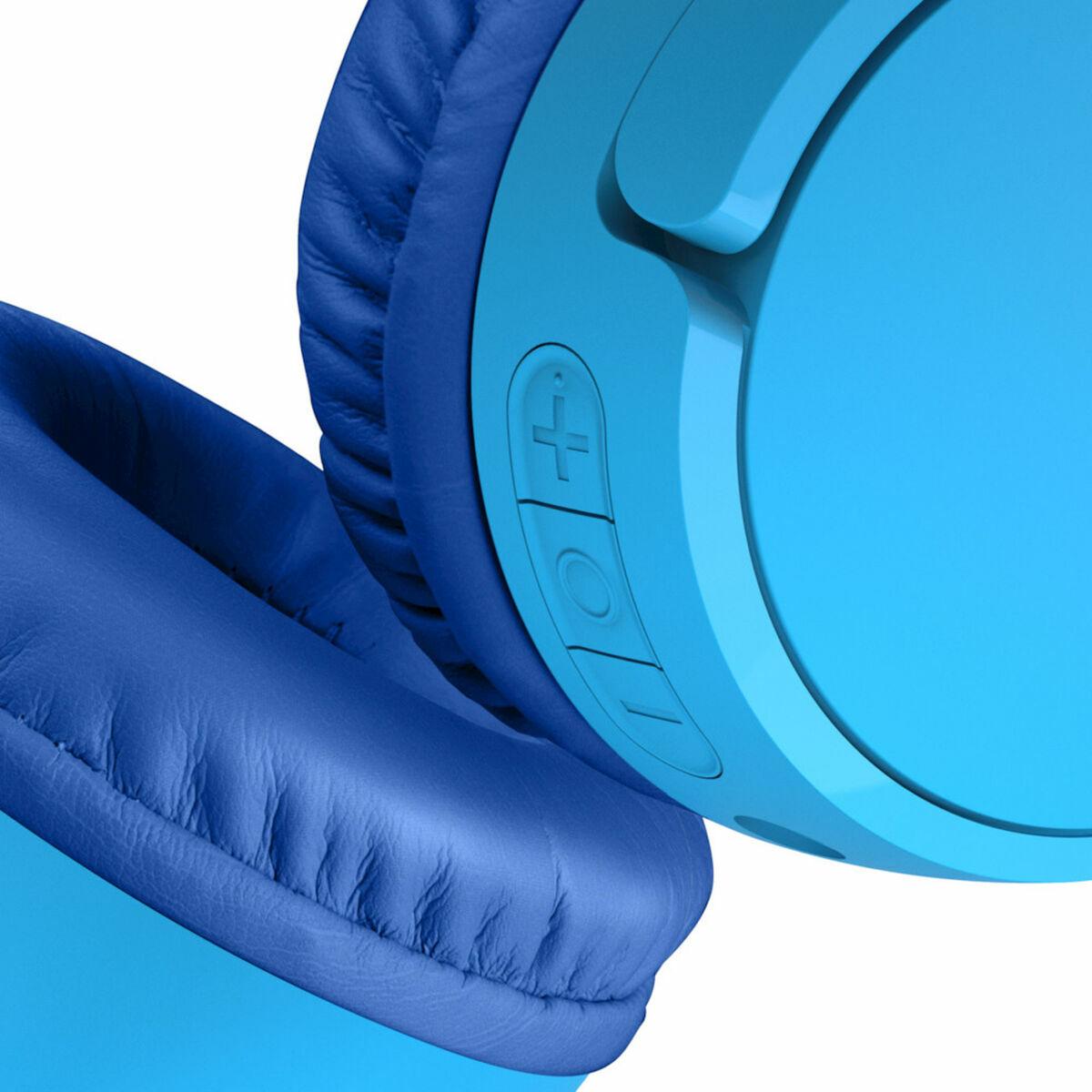 Belkin SOUNDFORM Mini Auricolare Con cavo e senza cavo A Padiglione MUSICA Micro-USB Bluetooth Blu (Wireless On-Ear Headphones