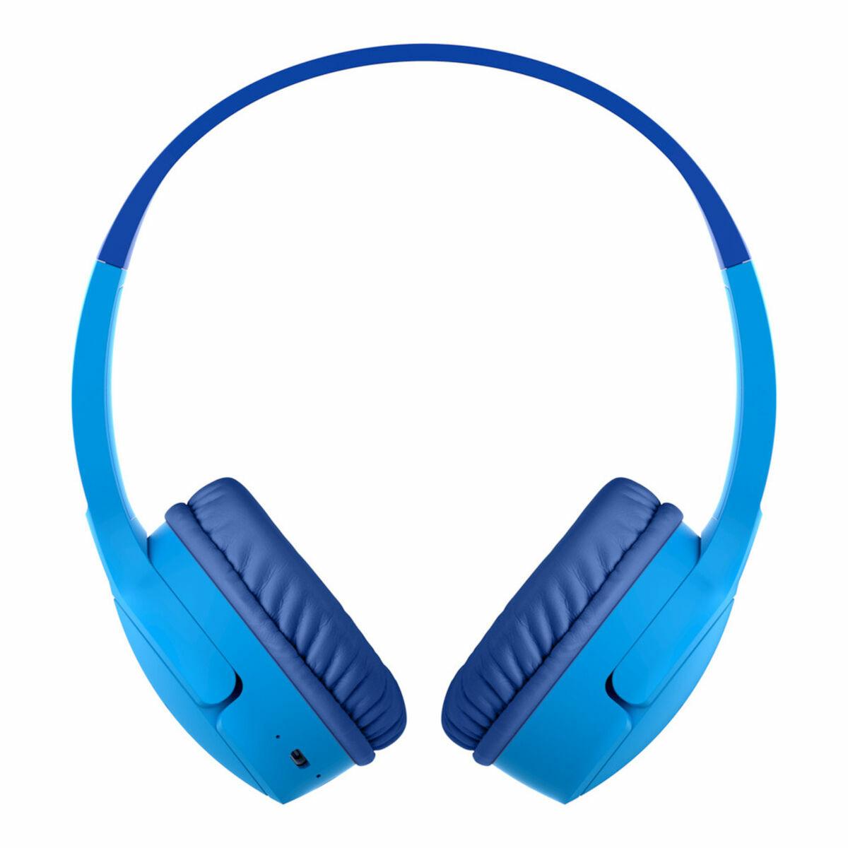 Belkin SOUNDFORM Mini Auricolare Con cavo e senza cavo A Padiglione MUSICA Micro-USB Bluetooth Blu (Wireless On-Ear Headphones