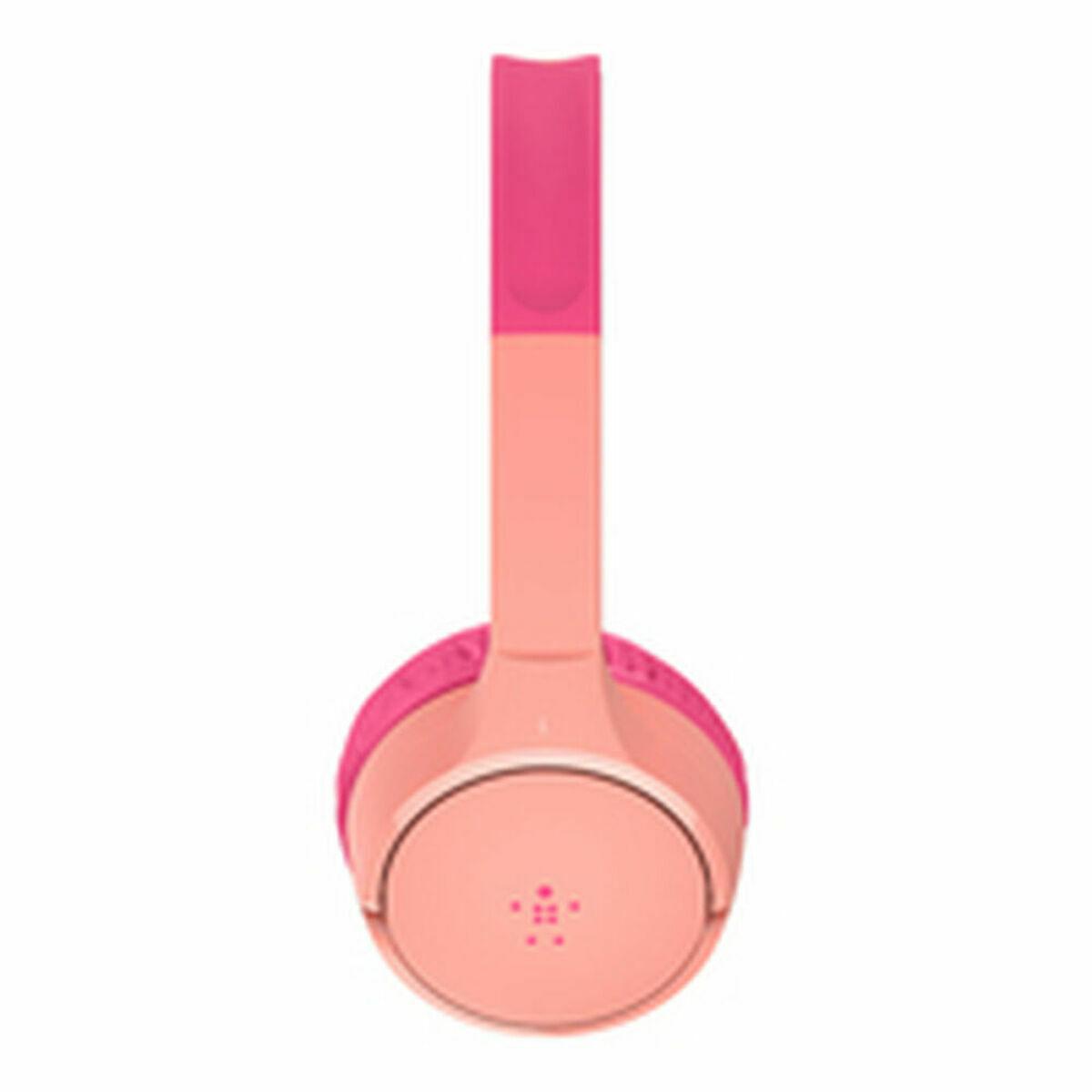 Belkin SOUNDFORM Mini Auricolare Con cavo e senza cavo A Padiglione MUSICA Micro-USB Bluetooth Rosa (Wireless On-Ear Headphones